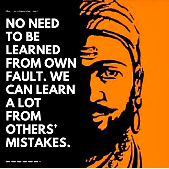 Inspirational Quotes By Chhatrapati Shivaji Maharaj