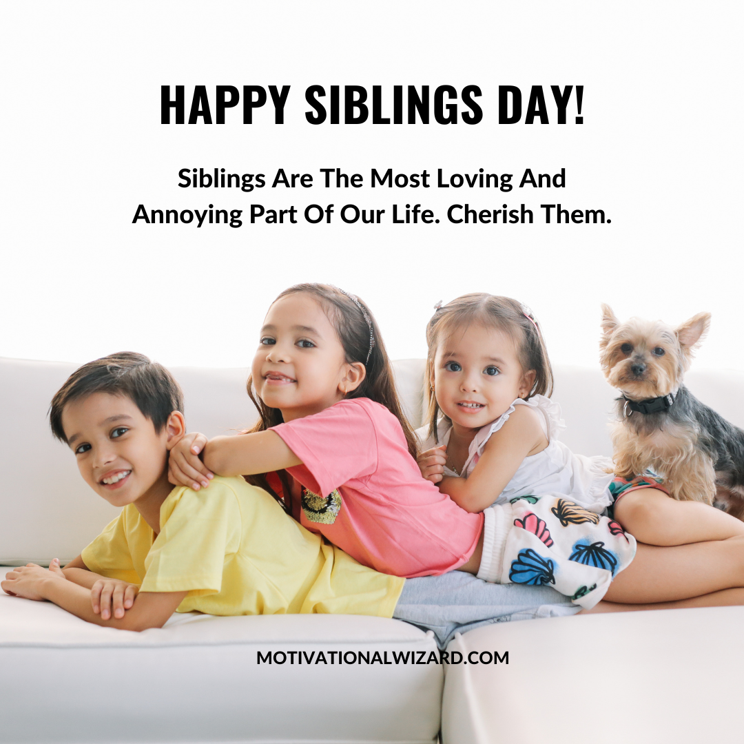 National Siblings Day 2023