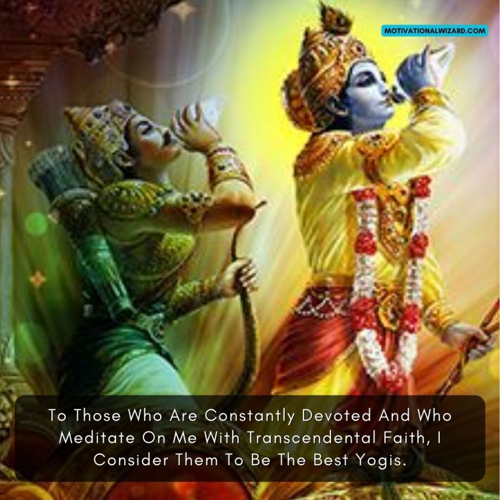 Bhagavad Gita Quotes On Meditation And Mindfulness: Cultivating Inner ...