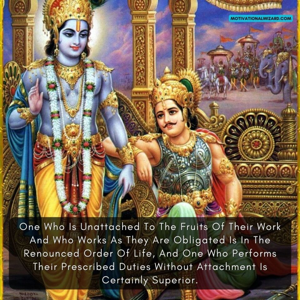 Bhagavad Gita Quotes On Meditation And Mindfulness: Cultivating Inner ...