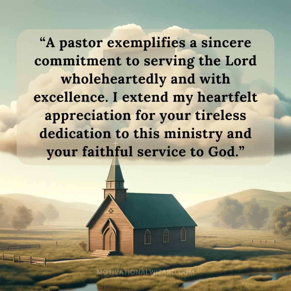 Pastor Appreciation Quotes That Will Transform Your Spiritual Journey!