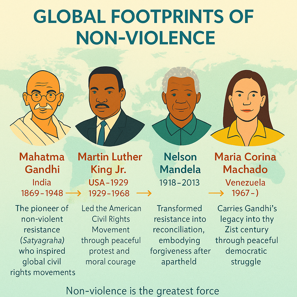 Maria Corina machado- Global Footprints of non violence