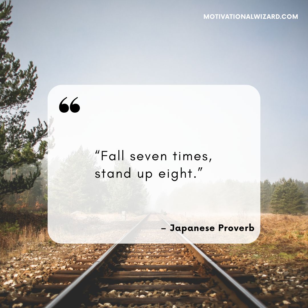 Rising After Failure: Resilience and Comeback Quotes